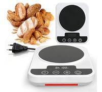 Set di base per lievito naturale, 21 - 49 °C, timer 12 ore, regolazione precisa della temperatura di 1 °C per lievito e cuocere il pane, lievito naturale può tutto (bianco)