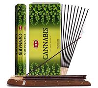 Set di bastoncini di incenso alla canna supporto per bastoncini di incenso Insence Insense Hem
