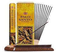 Set di bastoncini di incenso Palo Santo e porta bastoncini di incenso Insence Insense Hem