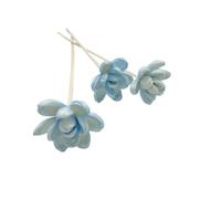 Set di bastoncini in rattan con fiori artificiali senza fuoco, diffusore a bastoncino, oli essenziali, aromi, ornamenti fai da te, decorazione per la casa, stile 10