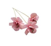 Set di bastoncini in rattan con fiori artificiali senza fuoco, diffusore a bastoncino, oli essenziali, aromi, ornamenti fai da te, decorazione per la casa, stile 6