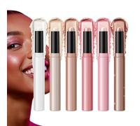 Set di bastoncini per trucco - 6 bastoncini di crema per contorni resistenti al sudore, kit per trucco per modellare viso con miscela liscia, collezione di cosmetici impermeabili a lunga tenu