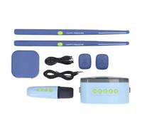 Set di Batteria Elettronica, Bacchette per Batteria Ad Aria, Macchina per Percussioni Digitali, 8 Suoni, per Adulti, Bambini, Principianti (Stile professionale Marina