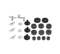 Set di batteria in feltro, pratico forte durevole comodo utilizzo migliora la qualità set di feltri per piatti per supporti a braccio per la maggior parte dei kit di batteria