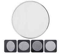 Set di batteria insonorizzato. Superficie del tamburo. Schermo in rete. Testa