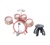 Set di batteria jazz per bambini con sgabello e bacchetta come regalo di