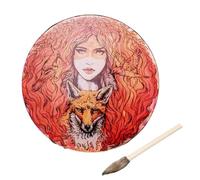 Set di batteria musicale, strumento tradizionale, tamburo sciamanico, per batteria sciamanica, autentica batteria sciamanica, strumento perfetto e adatto per gli amanti della musica