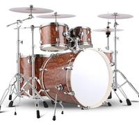 Set di batteria professionale per adulti, strumento a percussione professionale con staffa in lega spessa e grassetta per esibizioni sul palco per principianti