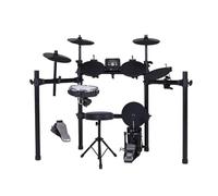 Set Di Batteria Tamburo Elettronico Tamburo Jazz Set Di Batteria Per Adulti Tamburo Elettrico Pratica Portatile 5 Tamburi 3 Piatti Batteria Elettronica Kit