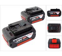 Bosch, Battery Pack 18 V 5,0Ah Li-Ion, 2 pz., 0615990G6Z