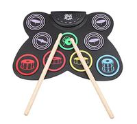 Set di batterie elettroniche a rullo portatile Set di tamburi in silicone per principianti che praticano con cavo USB Manuale utente