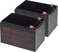 Set di batterie T6 Power per l'alimentatore di backup APC, numero di parte RBC6, VRLA, 12 V