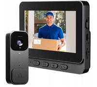 Set di batterie. videocitofono lcd con telecamera videocitofono ir 4,5"