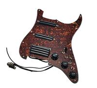 Set Di Battipenna Per Chitarra Precablato Multifunzione SSH Mini Humbucker Pickup Set Di Cablaggi Ad Alto Rendimento Parti di ricambio per chitarre (Color : 01)