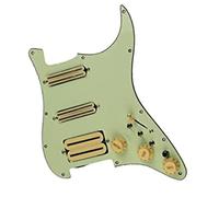 Set Di Battipenna Per Chitarra Precablato SSH Con Cablaggio Mini Pickup Humbucker Giallo Ad Alto Rendimento Parti di ricambio per chitarre