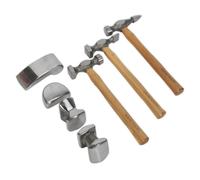 Set Di Battitura Sealey 7 Pezzi Con Manici In Hickory Forgiati A Freddo CB507