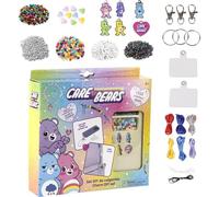 Set di bellezza fai da te Bag Clip Care Bears | Crea ciondoli personalizzati con oltre 250 perline e ciondoli | Attività creativa per bambini per ragazze e ragazzi