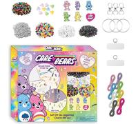 Set di bellezza fai da te Bag Clip Care Bears | Crea ciondoli personalizzati con oltre 250 perline e ciondoli | Attività creativa per bambini per ragazze e ragazzi