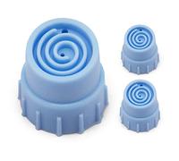 Set di bellezza per la cura del viso, idrodermoabrasione, con punte in silicone, grandi vortici, 3 pezzi, per Elitzia ET89 ETLB246 o ETLB248 Beauty Machine