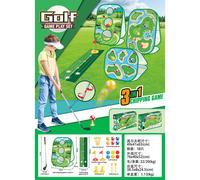 Set di bersagli da golf per bambini, da interno e da esterno, set regalo di giocattoli da lancio per genitori e figli, set di bersagli da golf 3 in 1