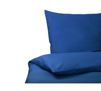 Set di biancheria da letto 200 x 220 cm in cotone a tinta unita blu Harmonridge