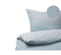 Set di biancheria da letto 240 x 220 cm in cotone a tinta unita grigio Avondale
