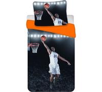 BrandMac Set biancheria da letto basket, 135 x 200 cm, cotone