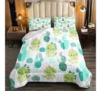 Set di biancheria da letto con dinosauri per ragazzi e bambini con graziosi animali della giungla Trapunta/trapunta 3D Dinoed Comforter per bambini e bambini per letto 135x200cm