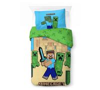 Set Di Biancheria Da Letto Minecraft Sand Castles 2 Pezzi 135 X 200 CM Cotone
