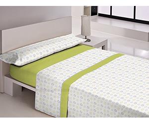 Set di Biancheria da Letto Nina Home Field - Sedalinne Cama 180 cm Verde