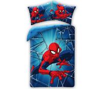 Set Di Biancheria Da Letto Per Bambini Spider-Man Marvel 2 Pezzi 100x140cm