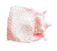 Set di biancheria da letto per bambole in miniatura - mobili camera delle bambole, kit giochi ruolo | Pacchetto decorazione giocattolo collezione, fingi giocare a sonno set con coperta cusci