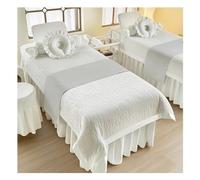 Set Di Biancheria Da Letto per Salone Di Bellezza, 3 Pezzi, Set Di Biancheria Da Letto per Salone Di Bellezza, per Fumigazione, Massaggio, Spa(Multi-colored/E,190x70x55 cm)