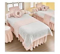 Set Di Biancheria Da Letto per Salone Di Bellezza, 3 Pezzi, Set Di Biancheria Da Letto per Salone Di Bellezza, per Fumigazione, Massaggio, Spa(Multi-colored/B,185x70x55 cm)