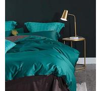 set di biancheria da letto re, coperchio con apportatore reversibile 2sides dorato con bottone set di cotone egiziano set di biancheria da letto egiziano set di biancheria da letto piumone aderente a