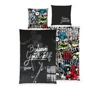 Set Di Biancheria Da Letto Skater 2 Pezzi 135x200 CM 100% Microfibra
