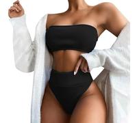Set di biancheria intima, rosso, 2 pezzi, normale, backless 2 pezzi, stampa regolabile, stampa imbottita, cinturino da donna, fitness, sexy, Nero , L