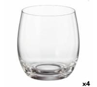 Set di Bicchieri Bohemia Crystal Clara 410 ml Cristallo 6 Pezzi [4 Unità]