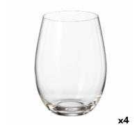 Set di Bicchieri Bohemia Crystal Clara 560 ml Cristallo 6 Pezzi [4 Unità]