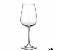 Set di Bicchieri Bohemia Crystal Sira 360 ml Bianco 6 Pezzi 6 x 8 x 22 cm [6