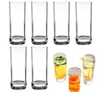 Set Di Bicchieri Da Bere, Bicchieri Da Bere Per Tutti I Giorni Da 290ml, Per Acqua Birra Whisky Cocktail Caffè Freddo Tè Ghiacciato Piscina Esterno Casa Giardino