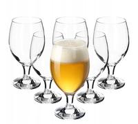 Set di bicchieri da birra KADAX, seta di birra in vetro, tulipani di birra