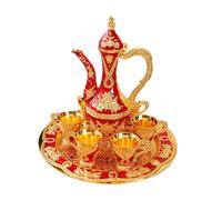 Set di bicchieri da caffettiera turca vintage per il tavolo da pranzo della