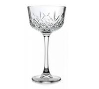 Set di bicchieri da coupé in cristallo premium da 5,4 once, bicchieri senza piombo con taglio a diamante for cocktail, champagne, martini, dessert