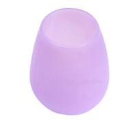 Set di bicchieri da vino in silicone, senza stelo, flessibili e riutilizzabili, porta bevande ecologici per feste all'aperto, picnic in spiaggia, riunioni in piscina, con design infrangibile e