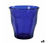Set di Bicchieri Duralex Picardie Azzurro 6 Pezzi 310 ml [8 Unità]