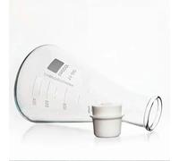 Set di bicchieri e matracci in vetro borosilicato, 8 pezzi da 50 ml a 1000, for uso in laboratorio(1000ml)