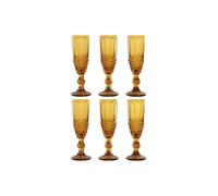 E_0002_S3055592 Home Esprit Set di Bicchieri Home ESPRIT Ambra Cristallo 150 ml