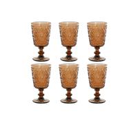 Set di Bicchieri Home ESPRIT Cristallo 8,5 x 8,5 x 16,3 cm [6 Unità]
