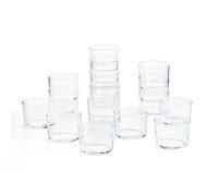 Luminarc Bambino, Set 16 bicchieri vetro piccolo 23 cl
